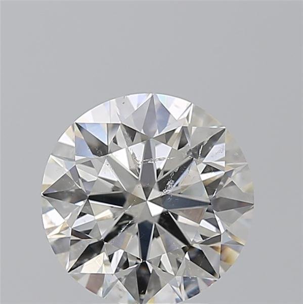 3.00ct I SI2 Rare Carat Ideal Cut Round Diamond