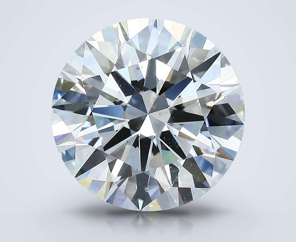 5.02 Carat Round Natural Diamond