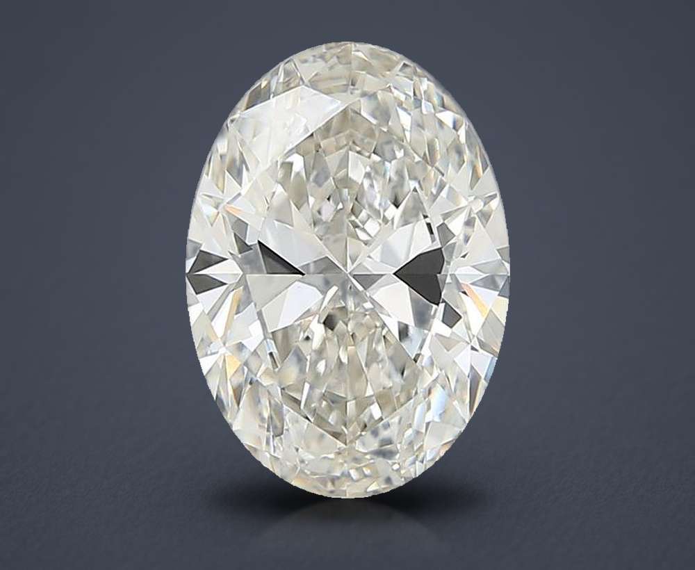4.22 Carat Oval Lab Diamond