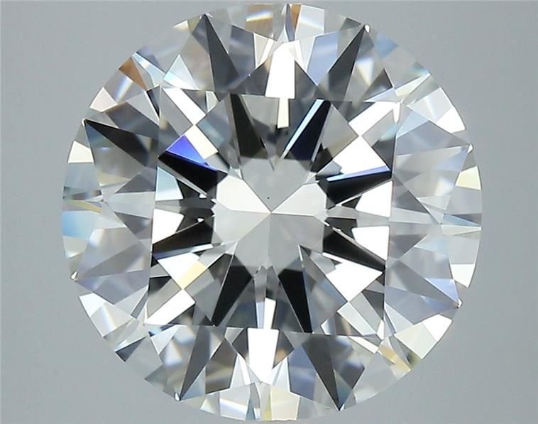 5.29ct J VS1 Rare Carat Ideal Cut Round Diamond