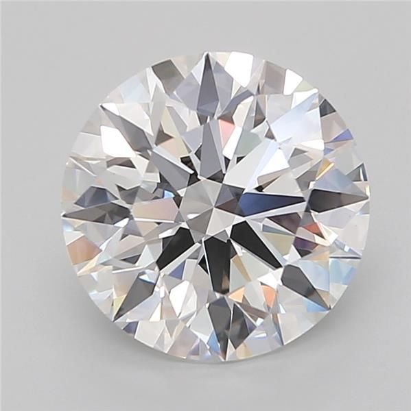 4.05ct E VVS2 Rare Carat Ideal Cut Round Lab Grown Diamond