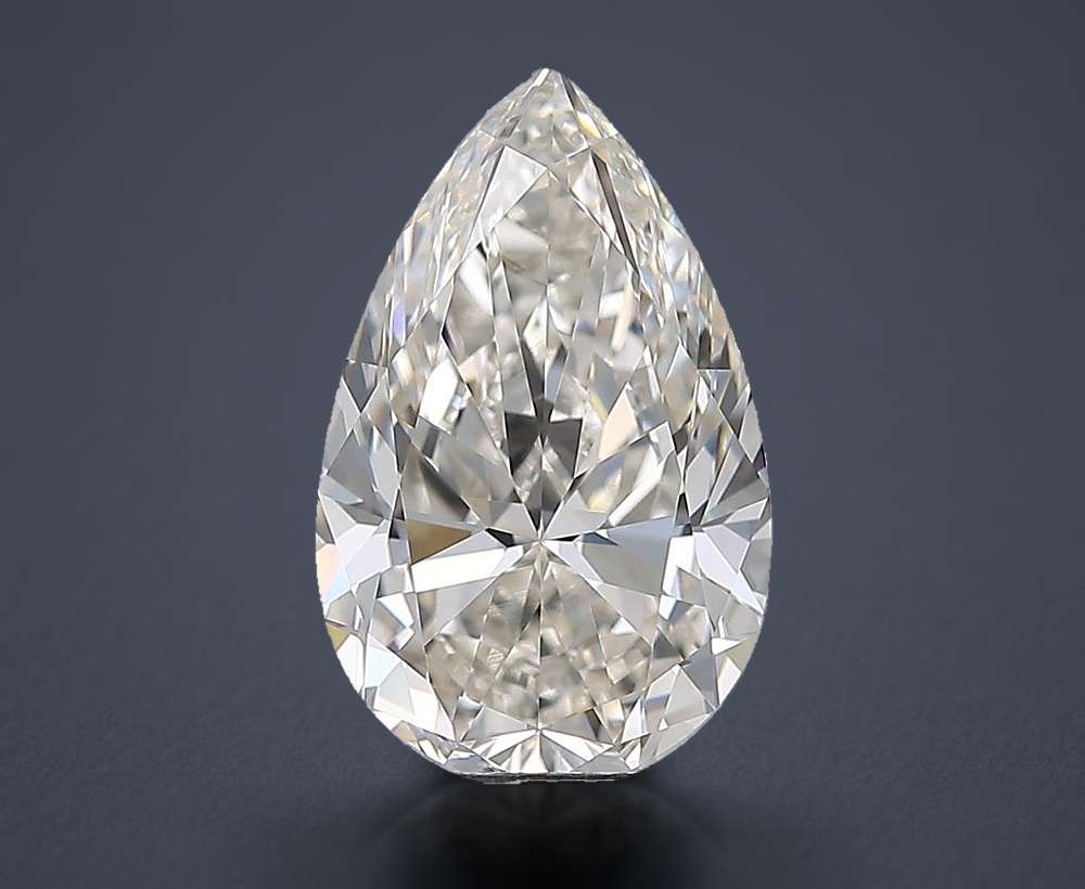 3.51 Carat Pear Natural Diamond