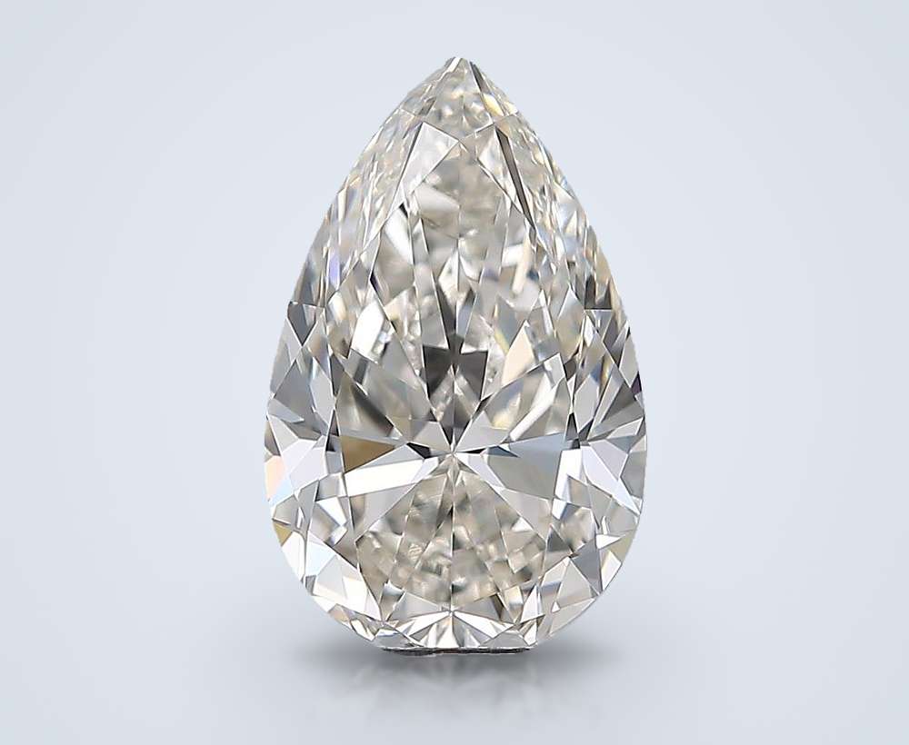 3.51 Carat Pear Natural Diamond
