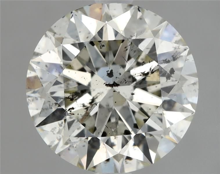 1.54ct J SI2 Rare Carat Ideal Cut Round Diamond