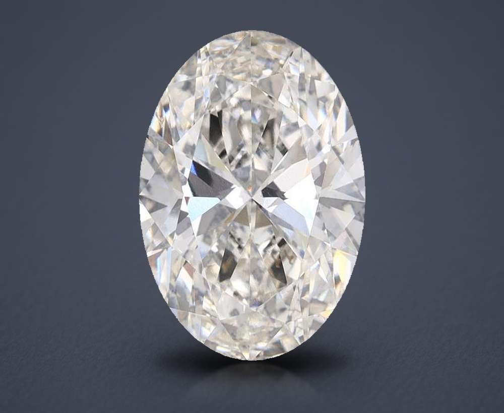 5.23 Carat Oval Lab Diamond