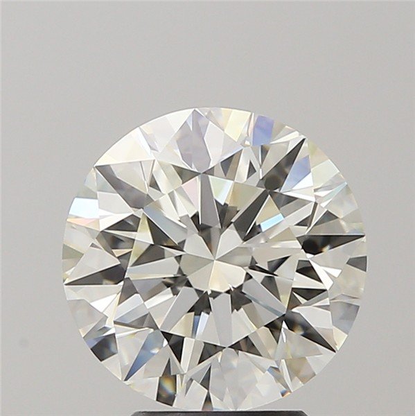 3.69ct J VVS2 Rare Carat Ideal Cut Round Diamond
