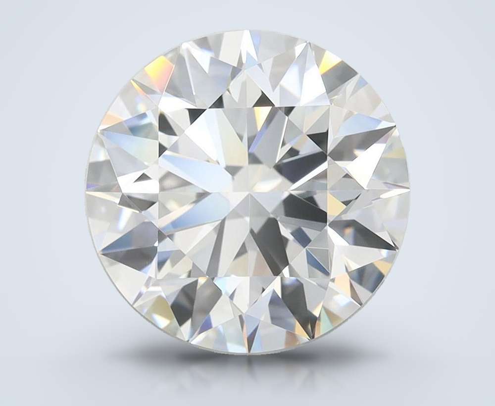 3.40 Carat Round Lab Diamond