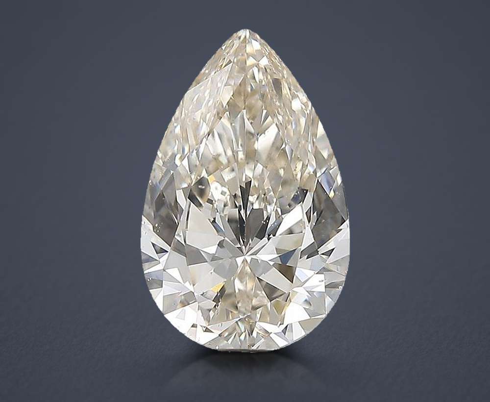 3.01 Carat Pear Natural Diamond