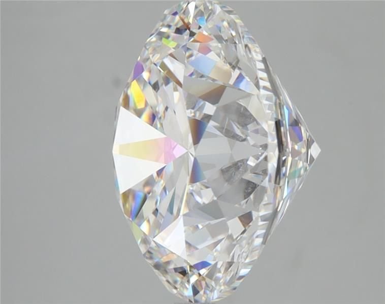 7.02ct D VS2 Rare Carat Ideal Cut Round Diamond