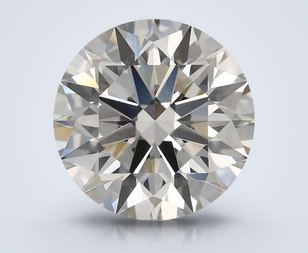 3.34 Carat Round Lab Diamond