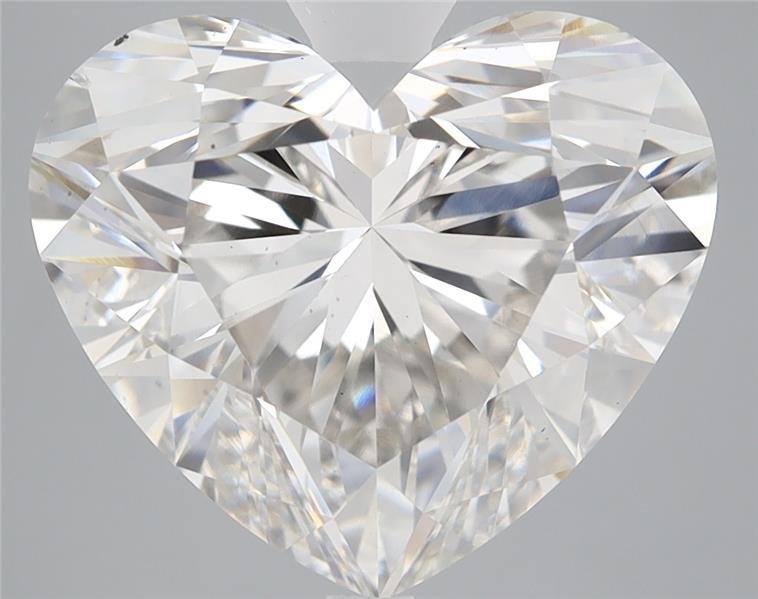 7.31ct G VS2 Rare Carat Ideal Cut Heart Lab Grown Diamond