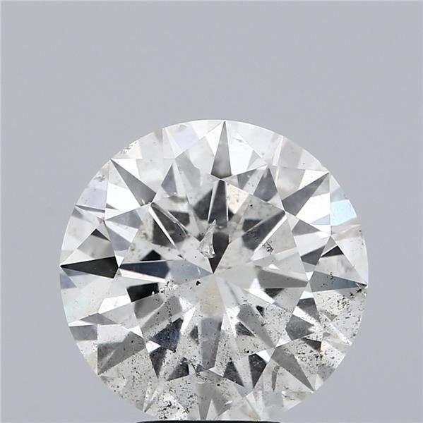 5.01ct H SI2 Rare Carat Ideal Cut Round Diamond