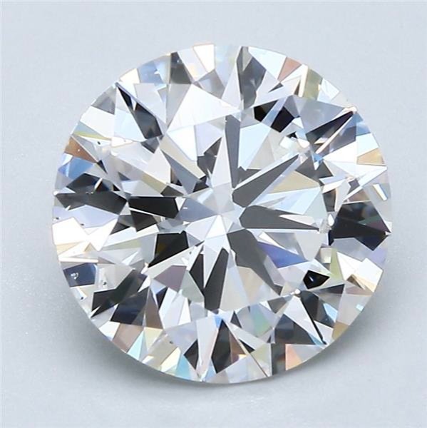 3.01ct E VS2 Very Good Cut Round Diamond