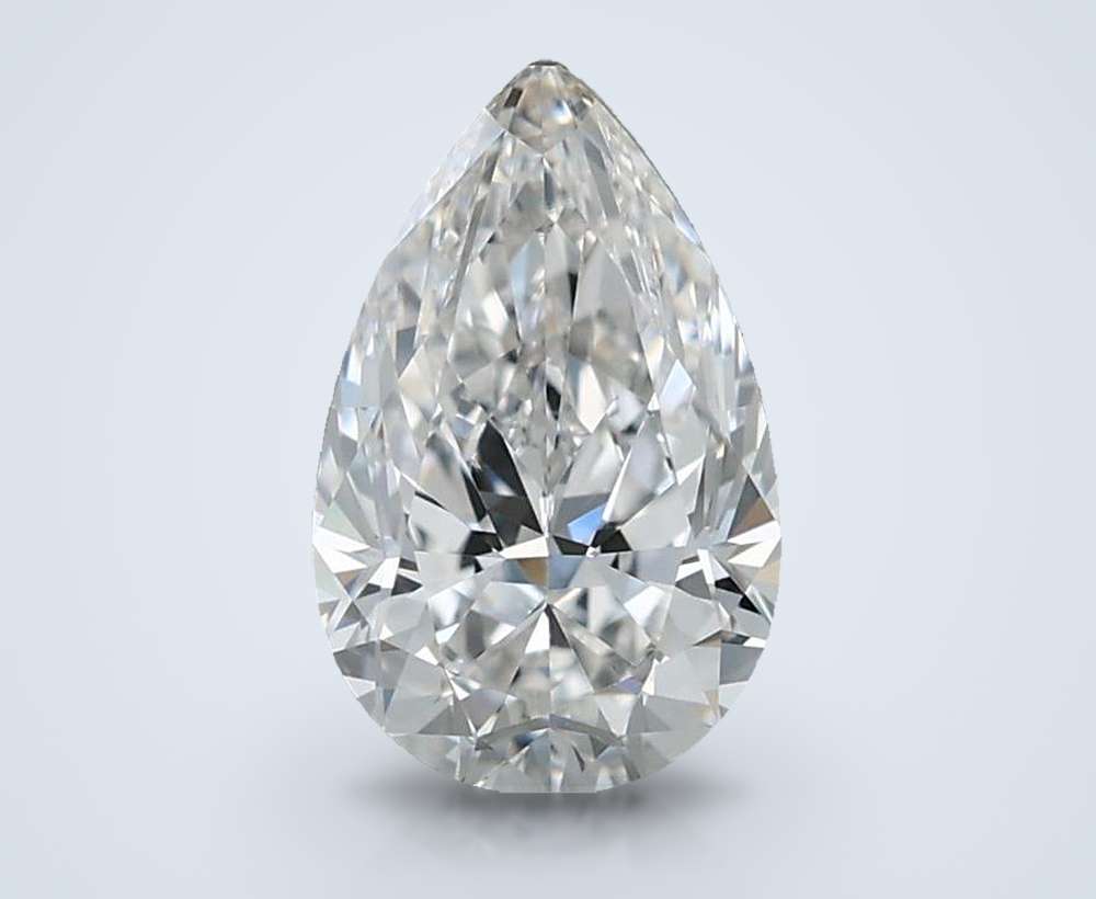 1.42 Carat Pear Natural Diamond