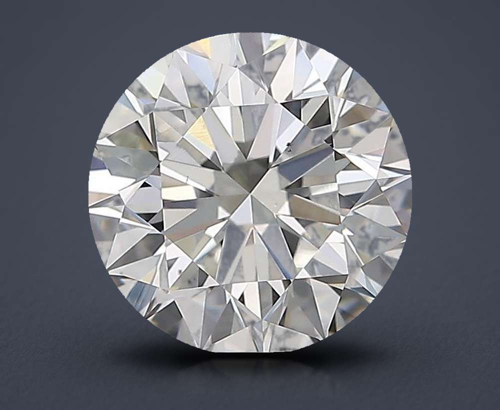 1.62 Carat Round Natural Diamond
