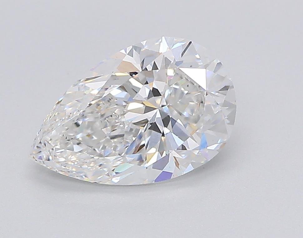 1.50ct E VS1 Very Good Cut Pear Lab Grown Diamond