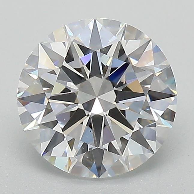 1.55ct D VS2 Rare Carat Ideal Cut Round Lab Grown Diamond