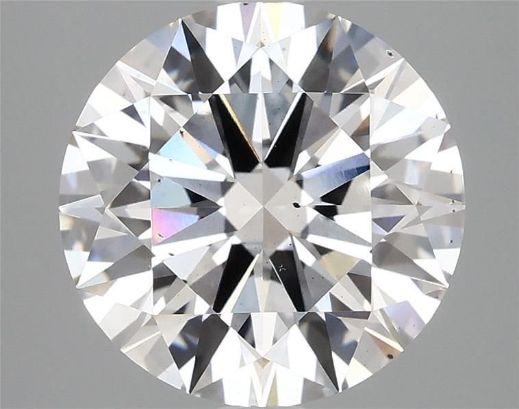 3.74ct E SI1 Rare Carat Ideal Cut Round Lab Grown Diamond