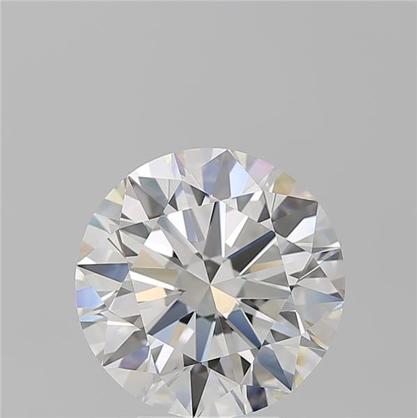 5.16ct H VS1 Rare Carat Ideal Cut Round Diamond