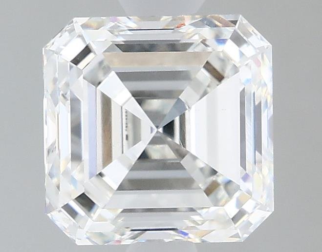 1.38ct F VS2 Very Good Cut Asscher Lab Grown Diamond