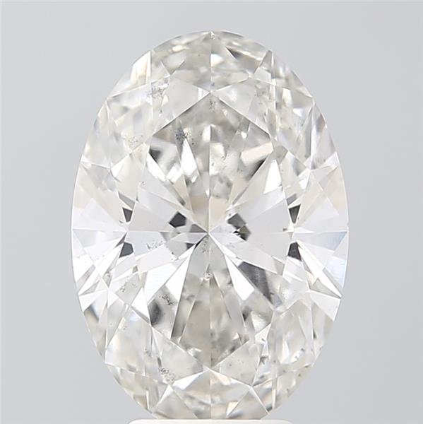 4.51ct H SI1 Rare Carat Ideal Cut Oval Lab Grown Diamond