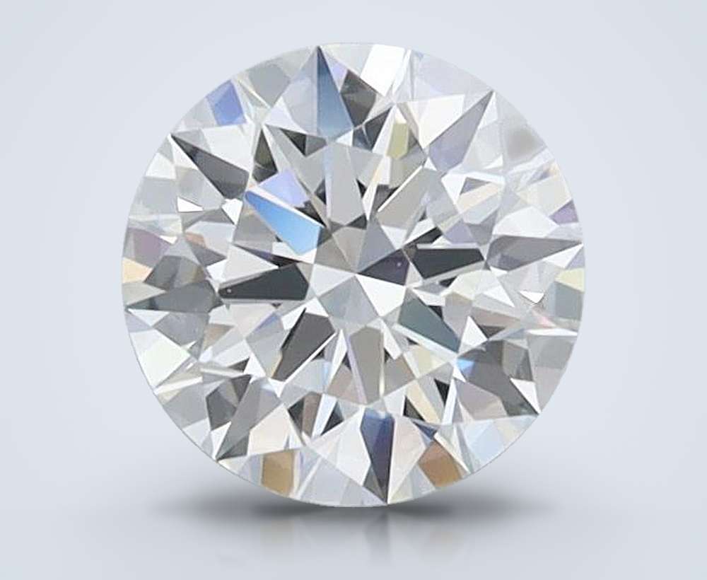 0.84 Carat Round Lab Diamond
