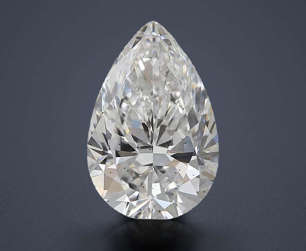 3.02 Carat Pear Lab Diamond
