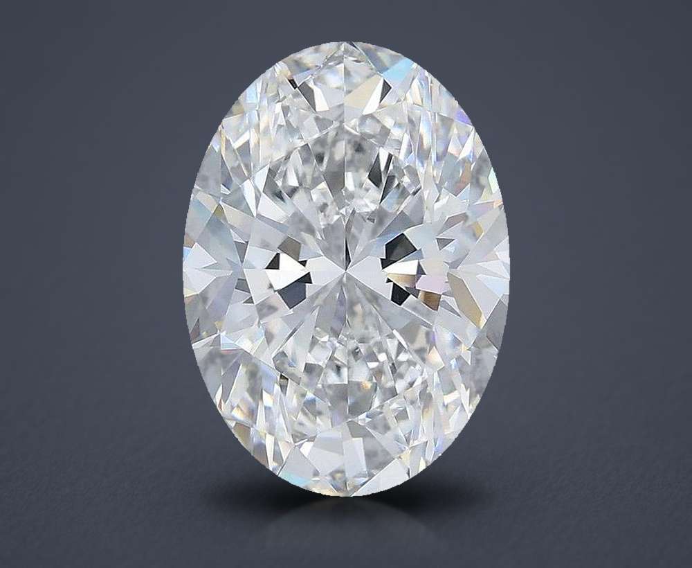 4.46 Carat Oval Lab Diamond