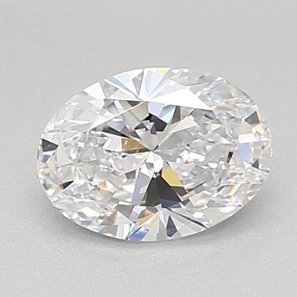 0.69ct D VVS2 Rare Carat Ideal Cut Oval Lab Grown Diamond