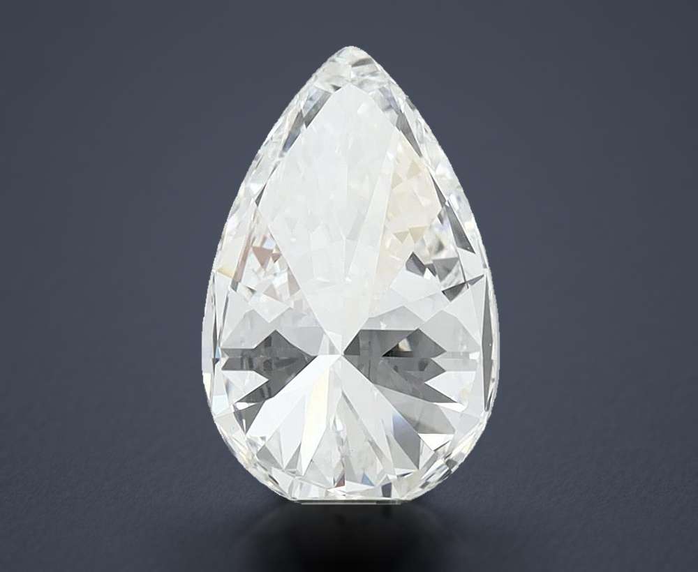 6.09 Carat Pear Lab Diamond