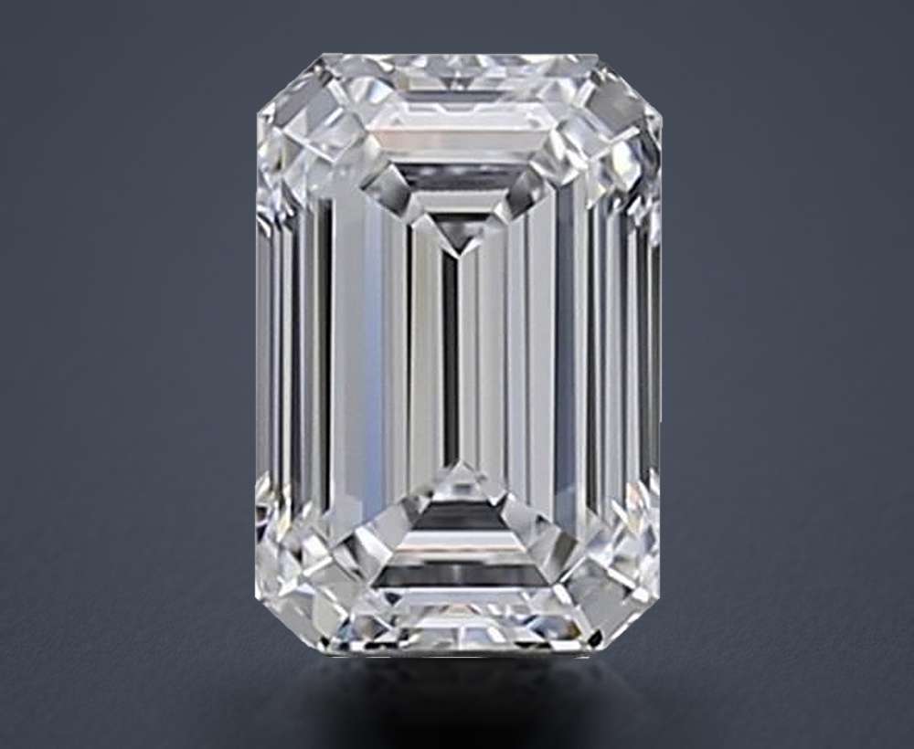 0.83 Carat Emerald Lab Diamond