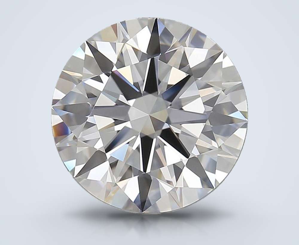 5.80 Carat Round Lab Diamond