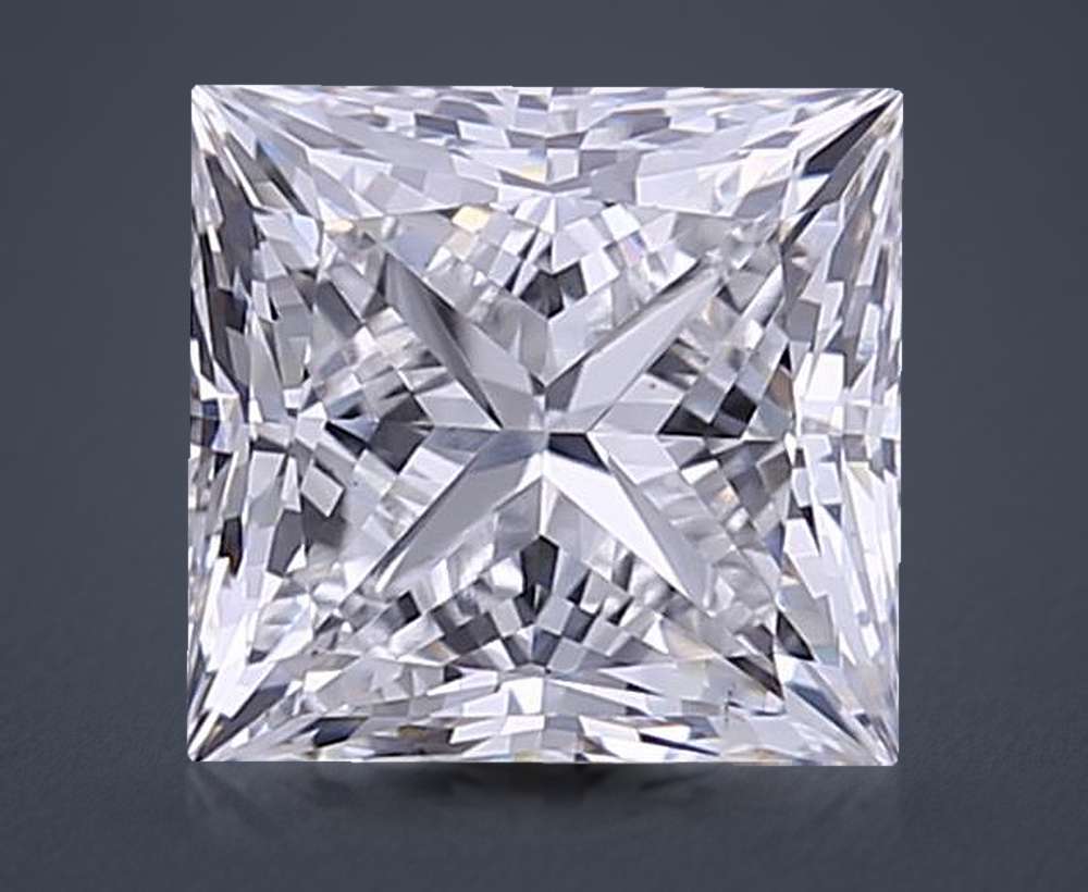 2.63 Carat Princess Lab Diamond