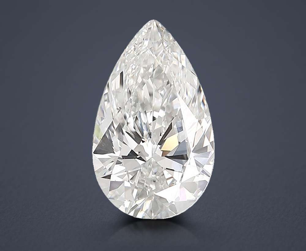 1.50 Carat Pear Lab Diamond