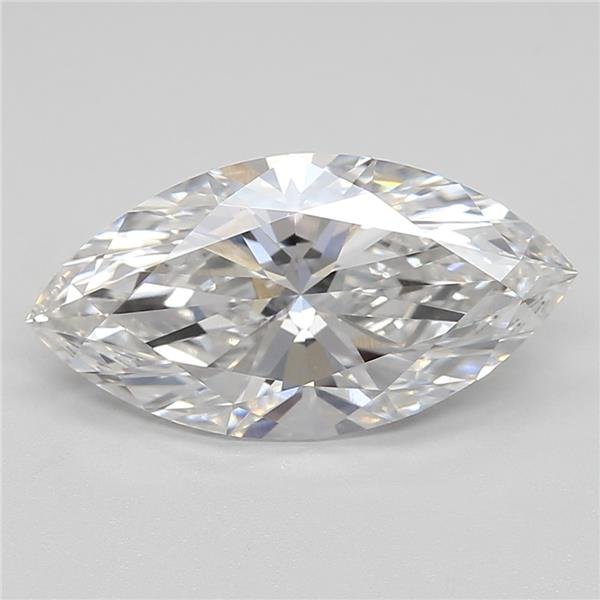 2.33ct F VVS2 Rare Carat Ideal Cut Marquise Lab Grown Diamond