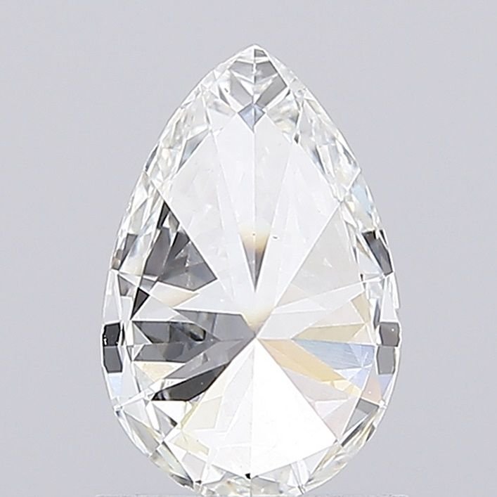 0.99ct F VS2 Rare Carat Ideal Cut Pear Lab Grown Diamond