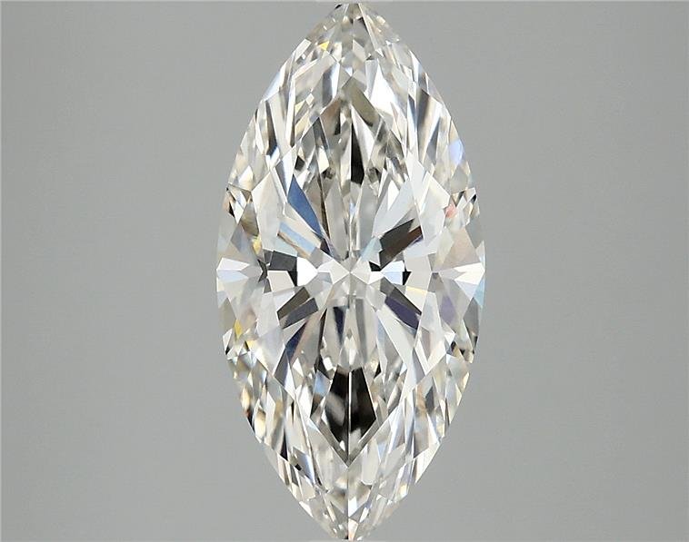 2.59ct H VS1 Rare Carat Ideal Cut Marquise Lab Grown Diamond