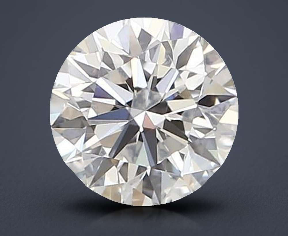 0.37 Carat Round Natural Diamond