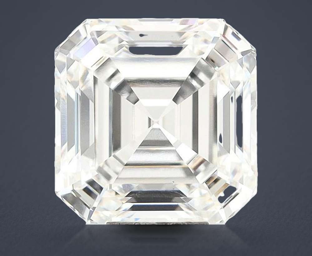 9.58 Carat Asscher Lab Diamond