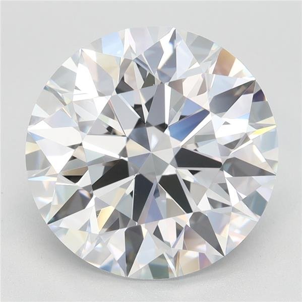 4.10ct E VVS1 Rare Carat Ideal Cut Round Lab Grown Diamond