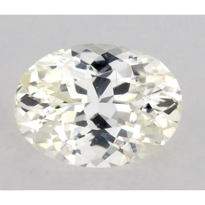 1.61 Carat Yellow Oval Sapphire