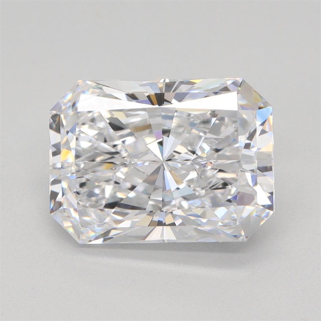 2.08ct D VS1 Rare Carat Ideal Cut Radiant Lab Grown Diamond