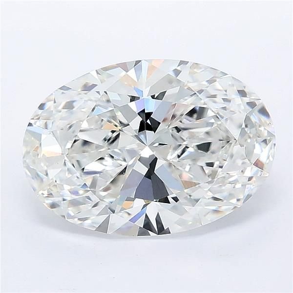 3.26ct E VS1 Rare Carat Ideal Cut Oval Lab Grown Diamond