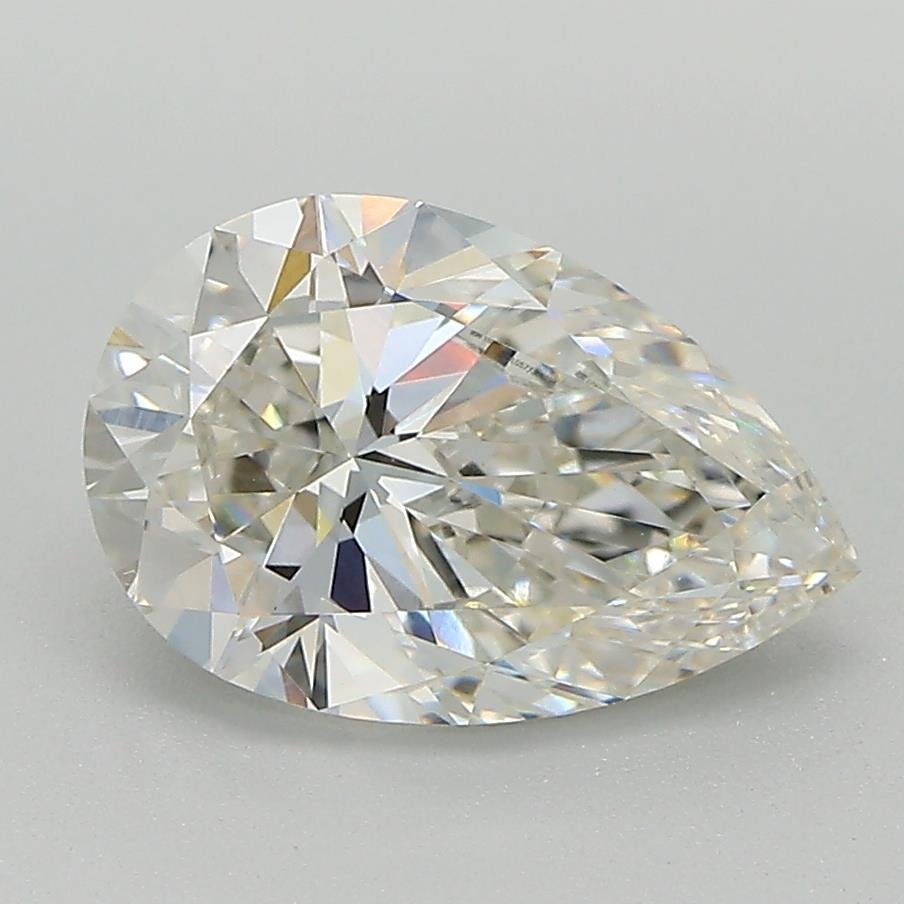 2.05ct I VS1 Rare Carat Ideal Cut Pear Lab Grown Diamond