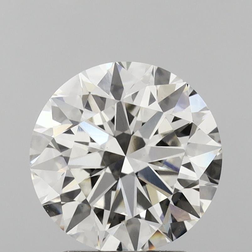 2.58ct H VS2 Excellent Cut Round Lab Grown Diamond