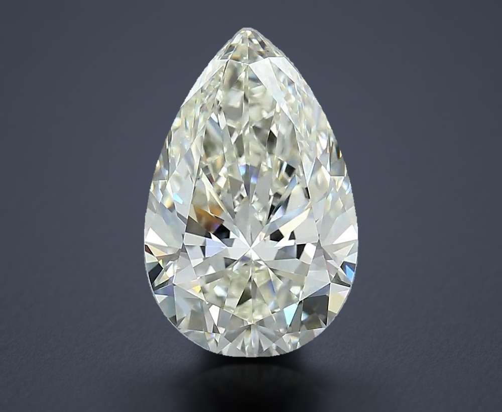 5.01 Carat Pear Natural Diamond
