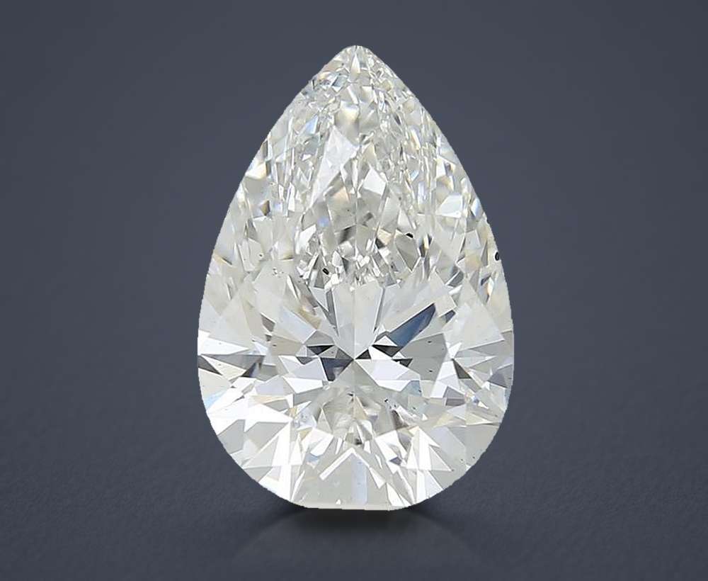 7.01 Carat Pear Lab Diamond