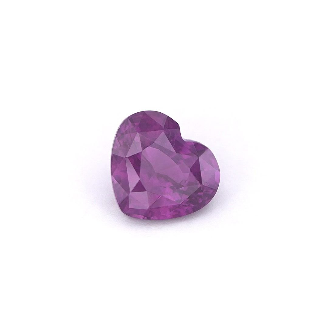 1.55 Carat Pink Heart Sapphire