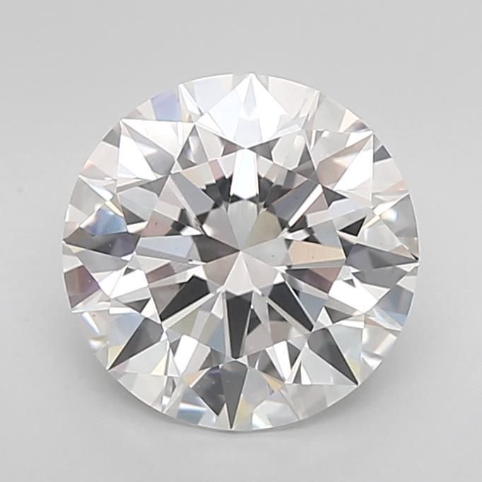 3.20ct F VS1 Rare Carat Ideal Cut Round Lab Grown Diamond