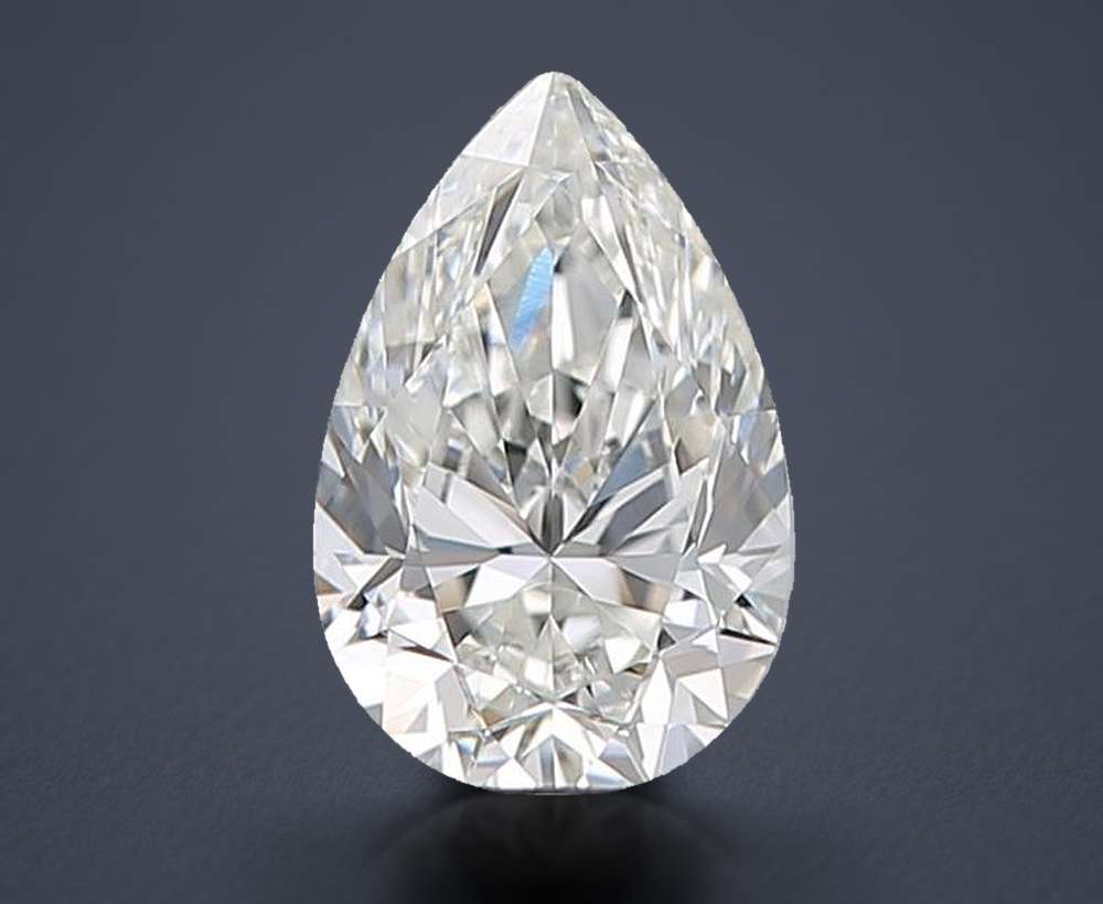 0.70 Carat Pear Natural Diamond